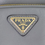 Prada Duet Leather Bucket Bag Hardware