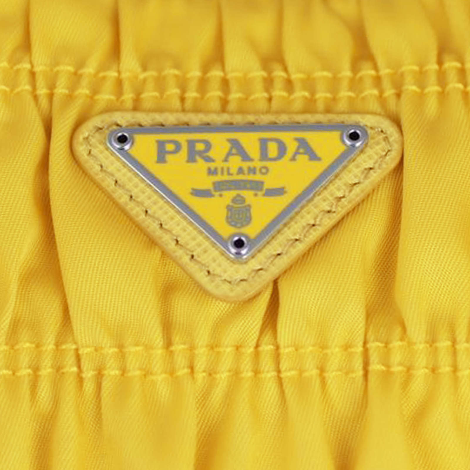 Prada Tessuto Gaufre Shoulder Bag Hardware