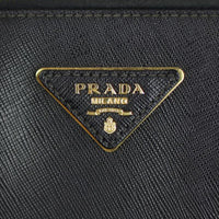 Prada Saffiano Lux Galleria Double Zip Tote Small Hardware