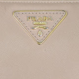 Prada Saffiano Zip Around Wallet Hardware