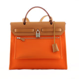 Hermes Toile Kelly Herbag Zip 31 Back