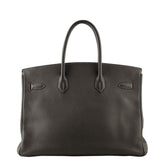 Hermes Birkin 35 Graphite Togo Back