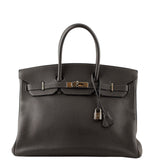 Hermes Birkin 35 Graphite Togo Front