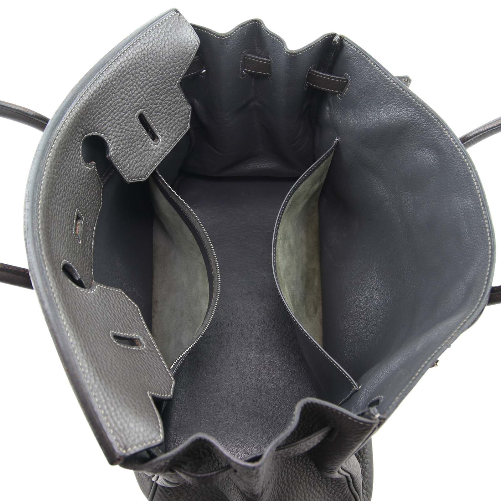 Hermes Birkin 35 Graphite Togo Pockets