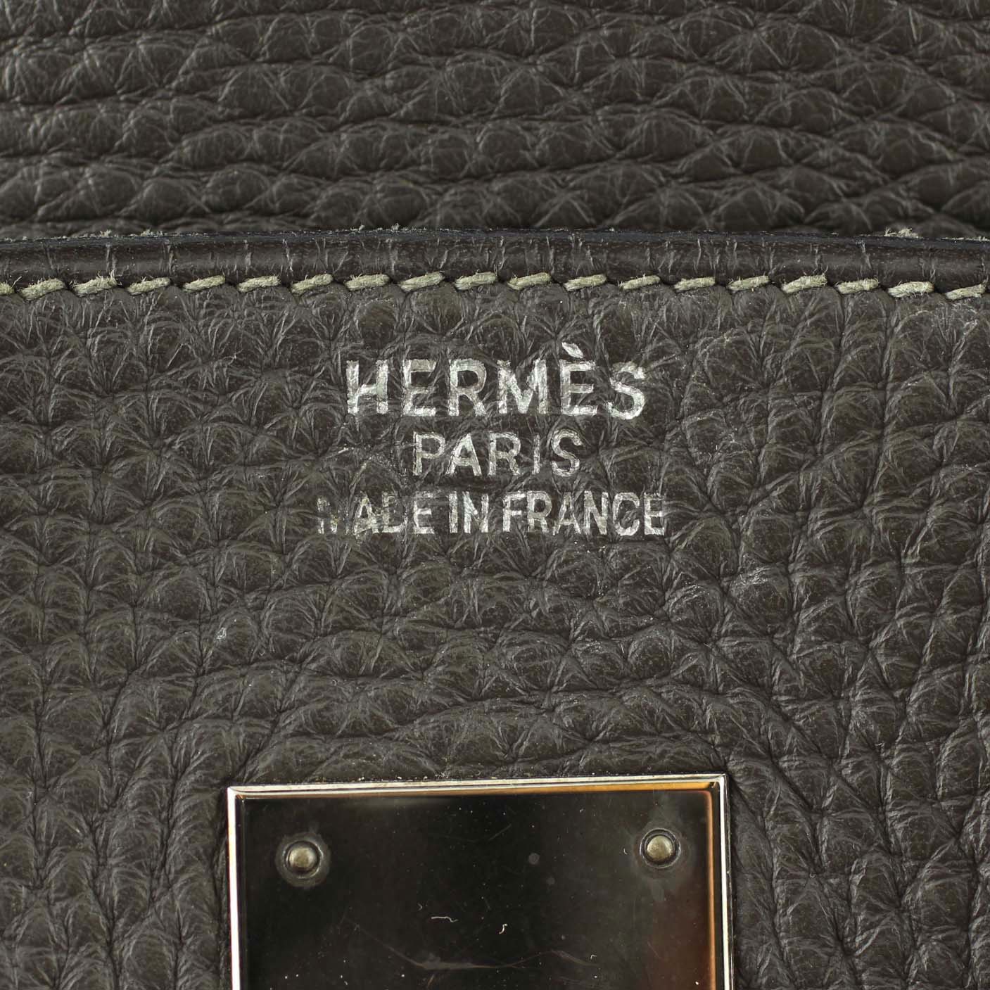 Hermes Birkin 35 Graphite Togo Made in France