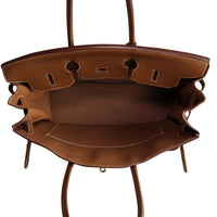 Hermes Birkin 35 inside