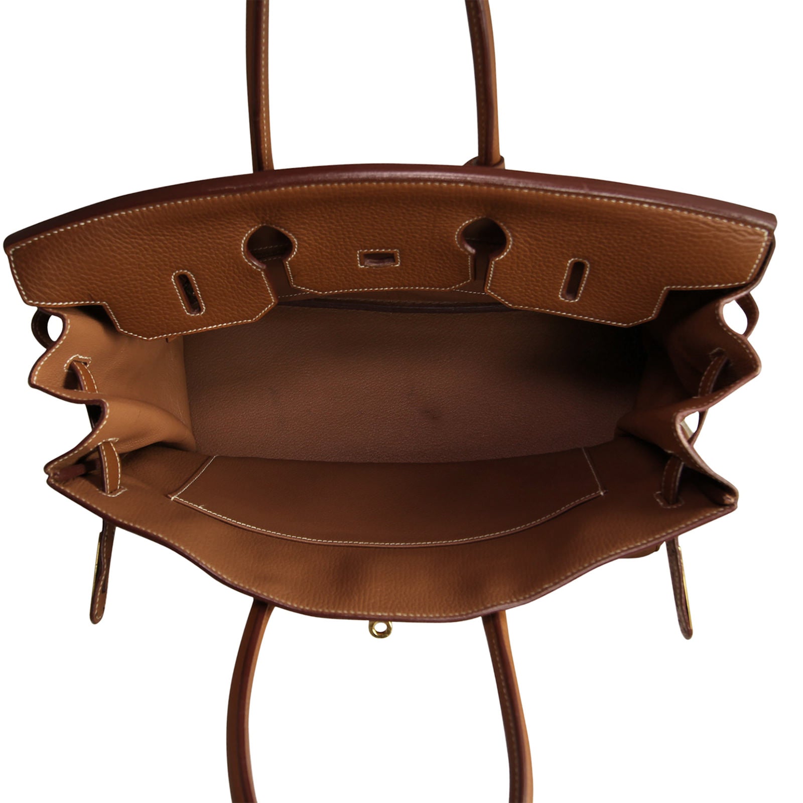 Hermes Birkin 35 inside