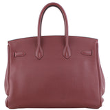 Hermes Birkin 35 Togo Back