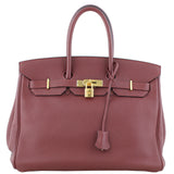 Hermes Birkin 35 Togo Front