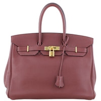 Hermes Birkin 35 Togo Front