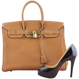 Hermes Birkin Togo 35 Scale