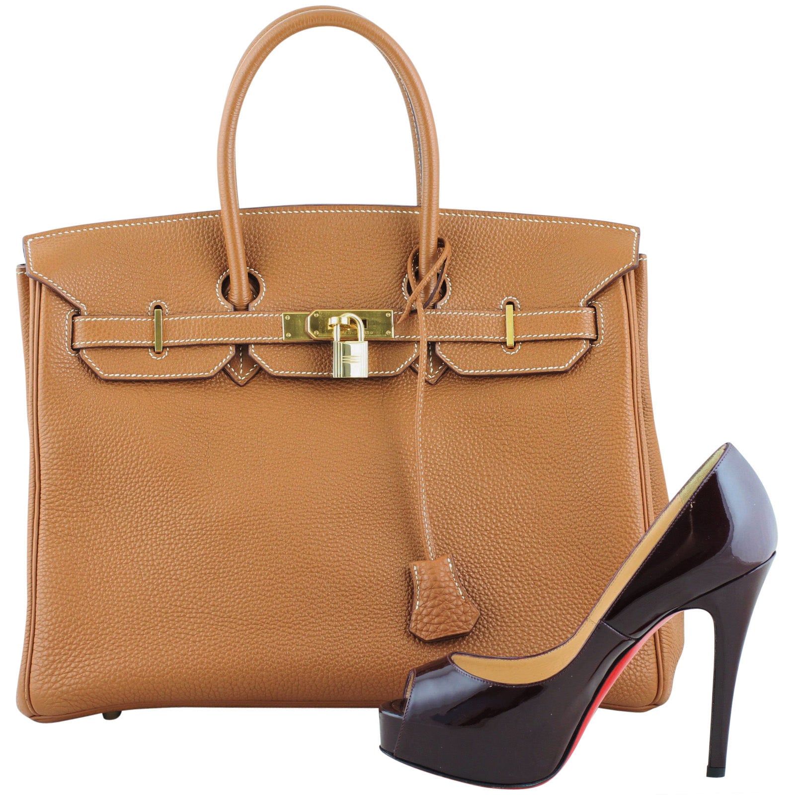 Hermes Birkin Togo 35 Scale
