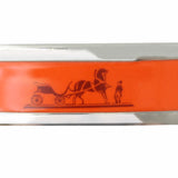 Hermes Caleche Narrow Bangle 65 Logo