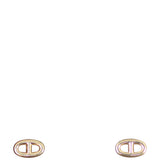 Hermes Chaine D’Ancre Earrings 18k Rose Gold Front