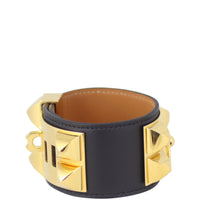 Hermes Collier de Chien Bracelet Left