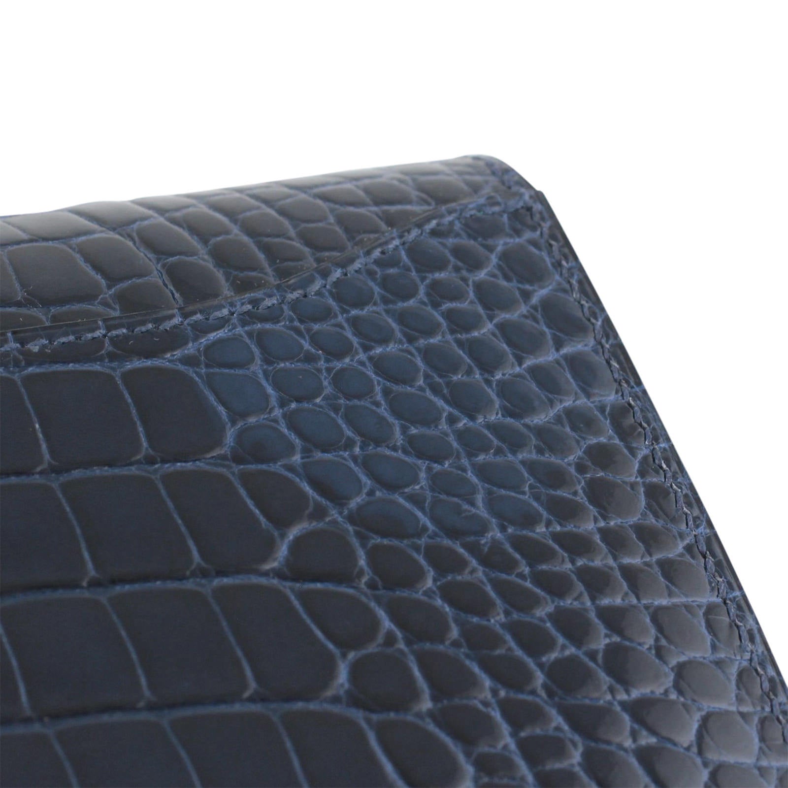 Hermes Constance Verso Long Wallet Alligator Edge