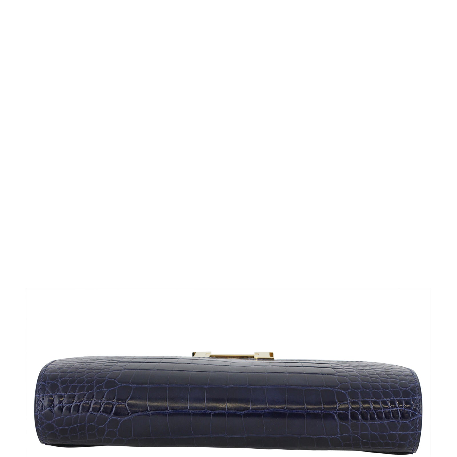 Hermes Constance Verso Long Wallet Alligator Top