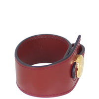 Hermes Dogon leather Cuff Bracelet Right Side