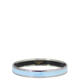Hermes Caleche Enamel Narrow Bangle Front