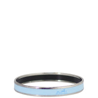 Hermes Caleche Enamel Narrow Bangle Left Side