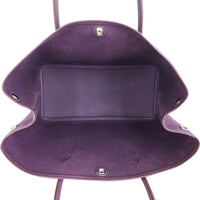 Hermes Garden Party 36 Bag Officier Canvas Interior