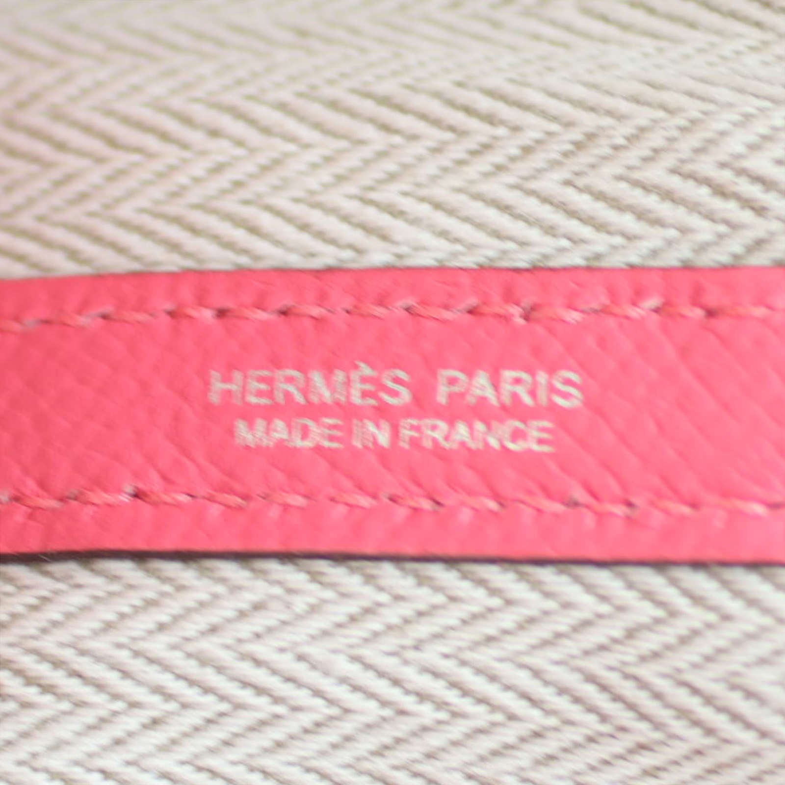 Hermes Garden Party Tote 30 Stamp
