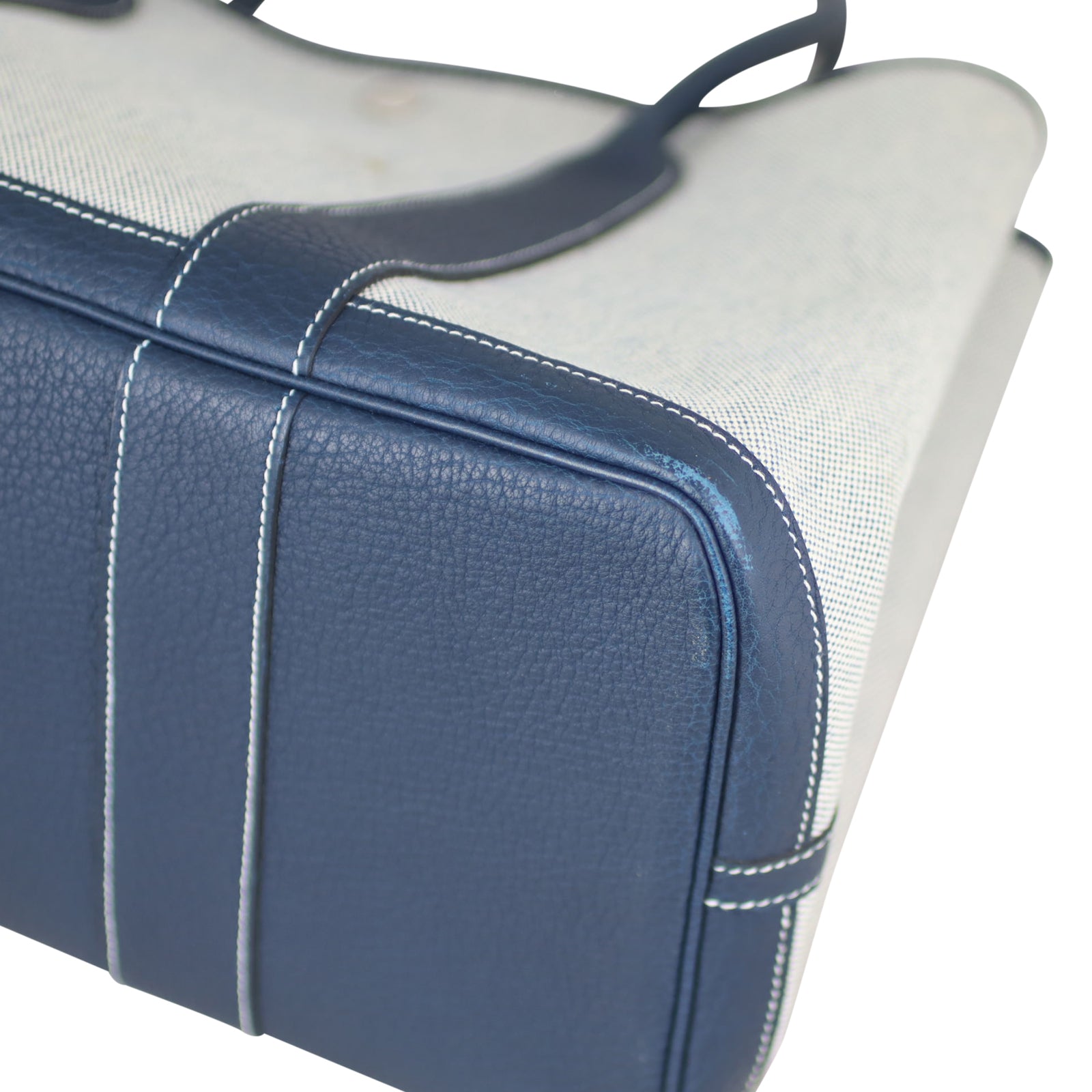 Hermes Garden Party Tote Corner