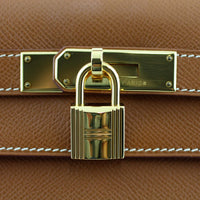Hermes Kelly Sellier 32 Epsom Padlock
