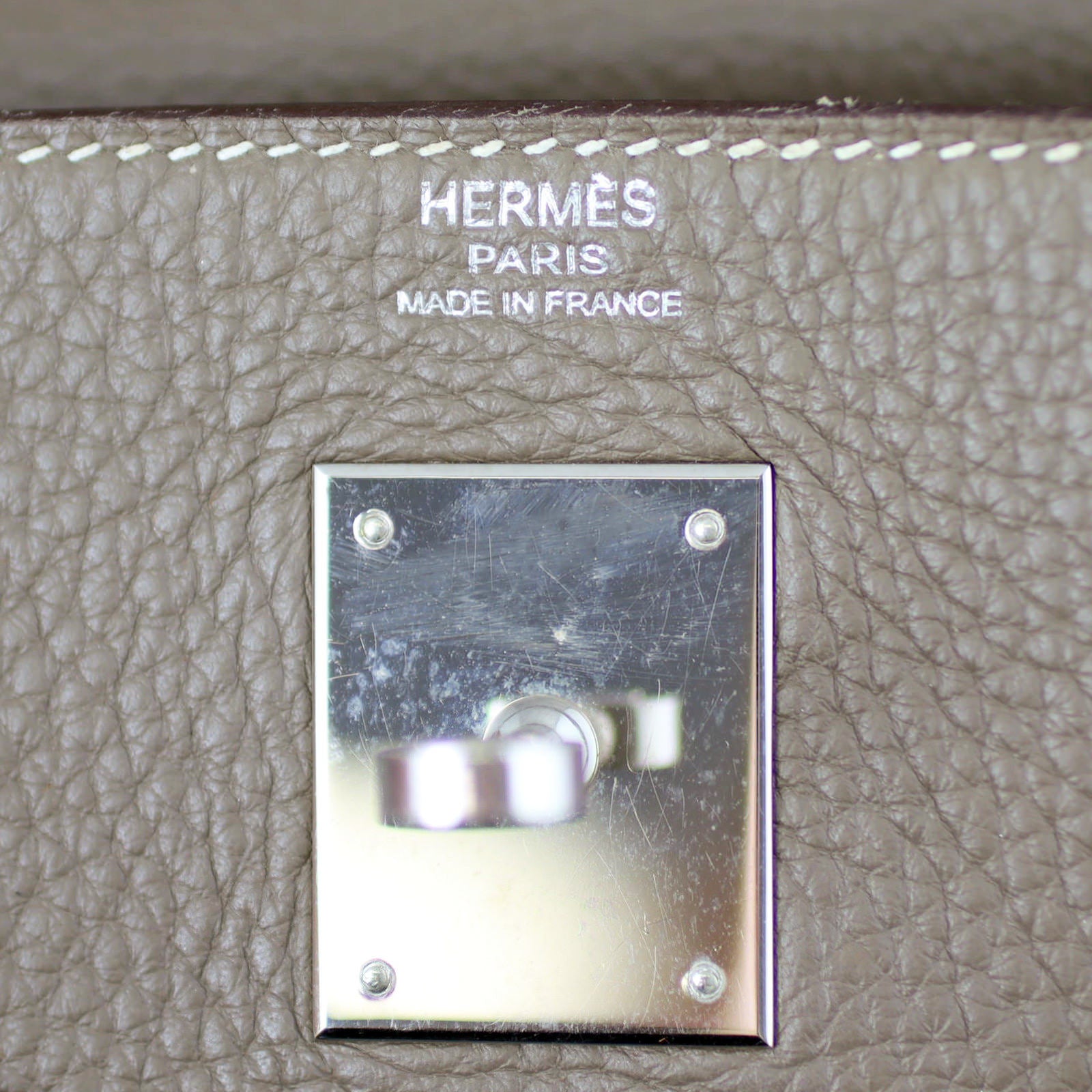 Hermes Kelly 32 Retourne Clemence Stamp