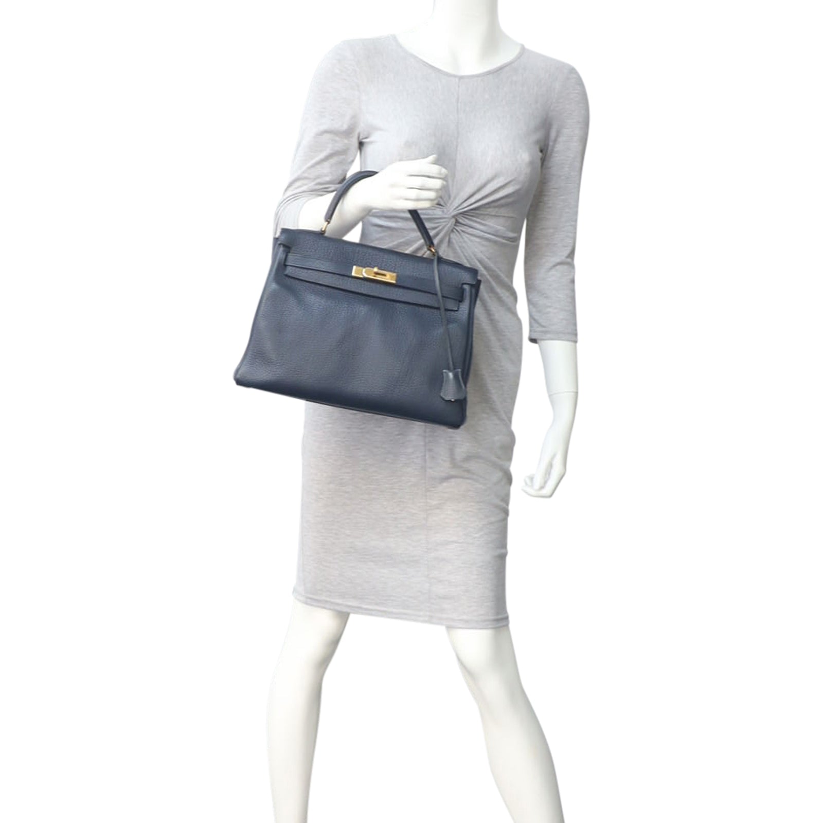 Hermes Kelly 32 Retourne Fjord Mannequin