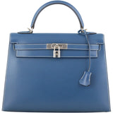 Hermes Kelly 32 Sellier Chamonix Front
