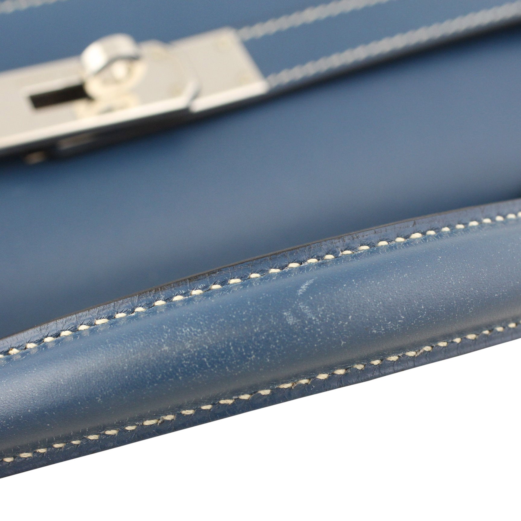 Hermes Kelly 32 Sellier Chamonix Handle