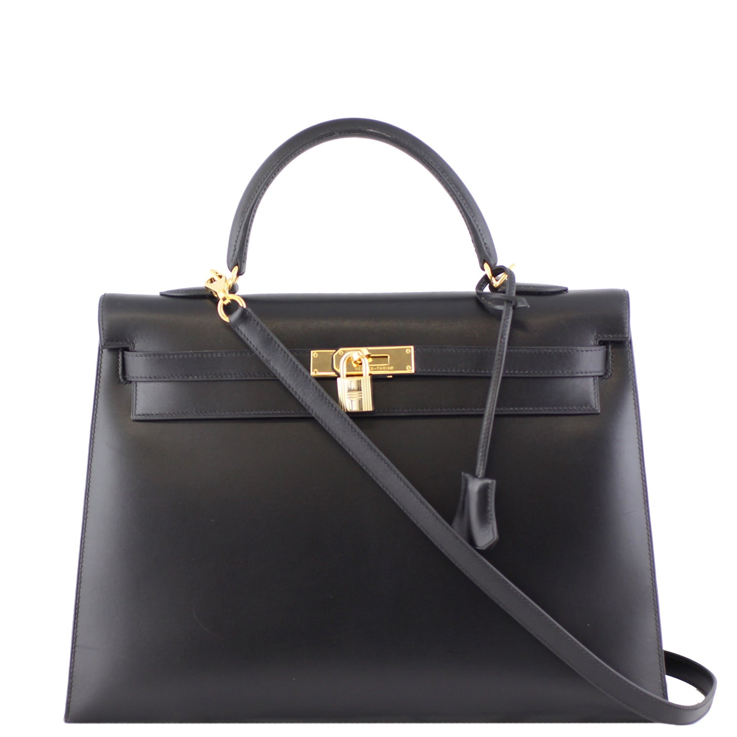 Hermes Kelly 35 Sellier Boxcalf Front