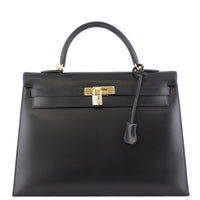 Hermes Kelly 35 Sellier Boxcalf Front