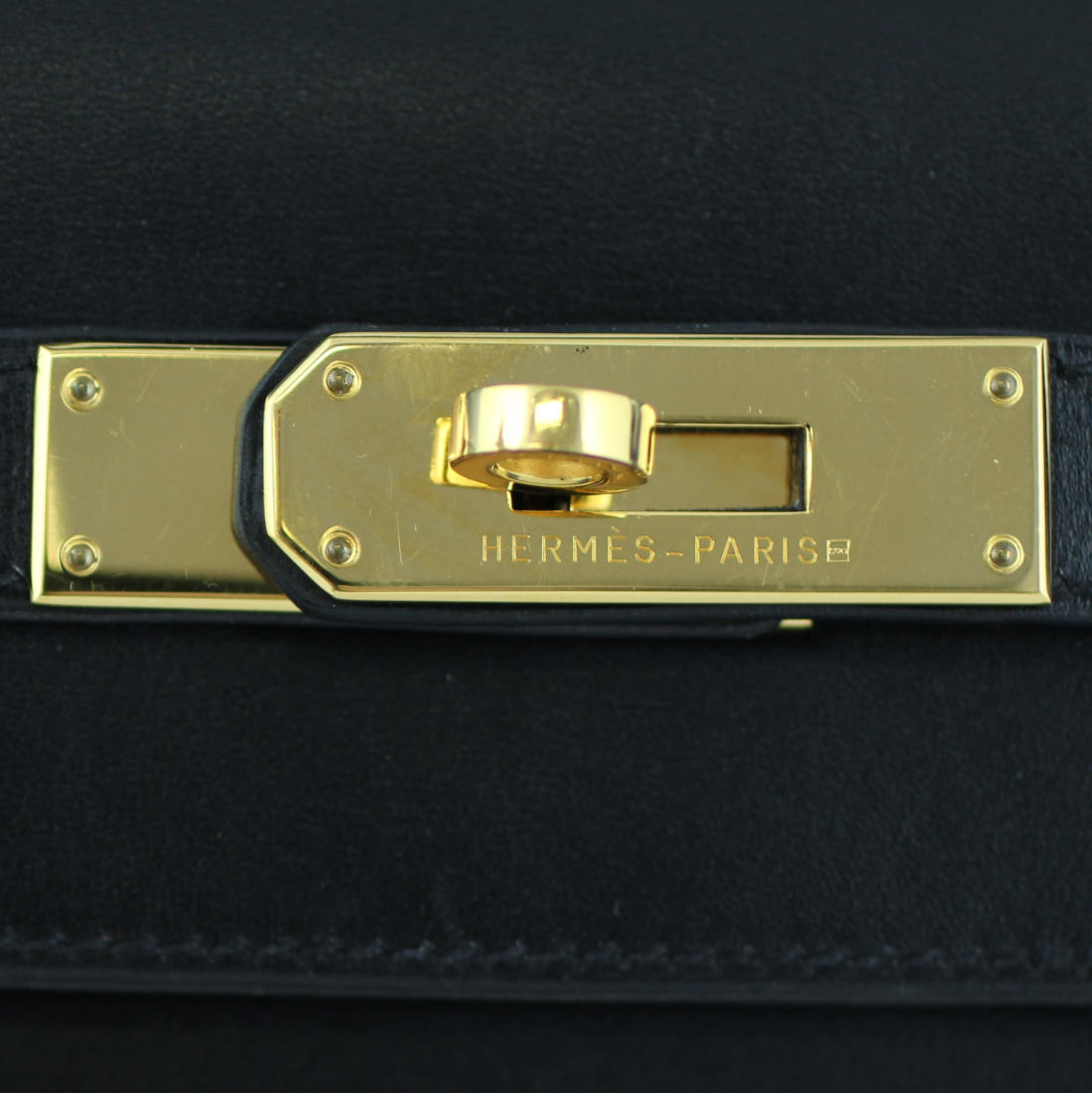 Hermes Kelly 35 Sellier Boxcalf Hardware