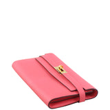 Hermes Kelly Classic Long Wallet Corner