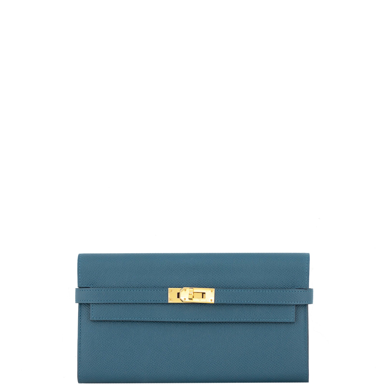 Hermes Kelly Classic Long Wallet Front