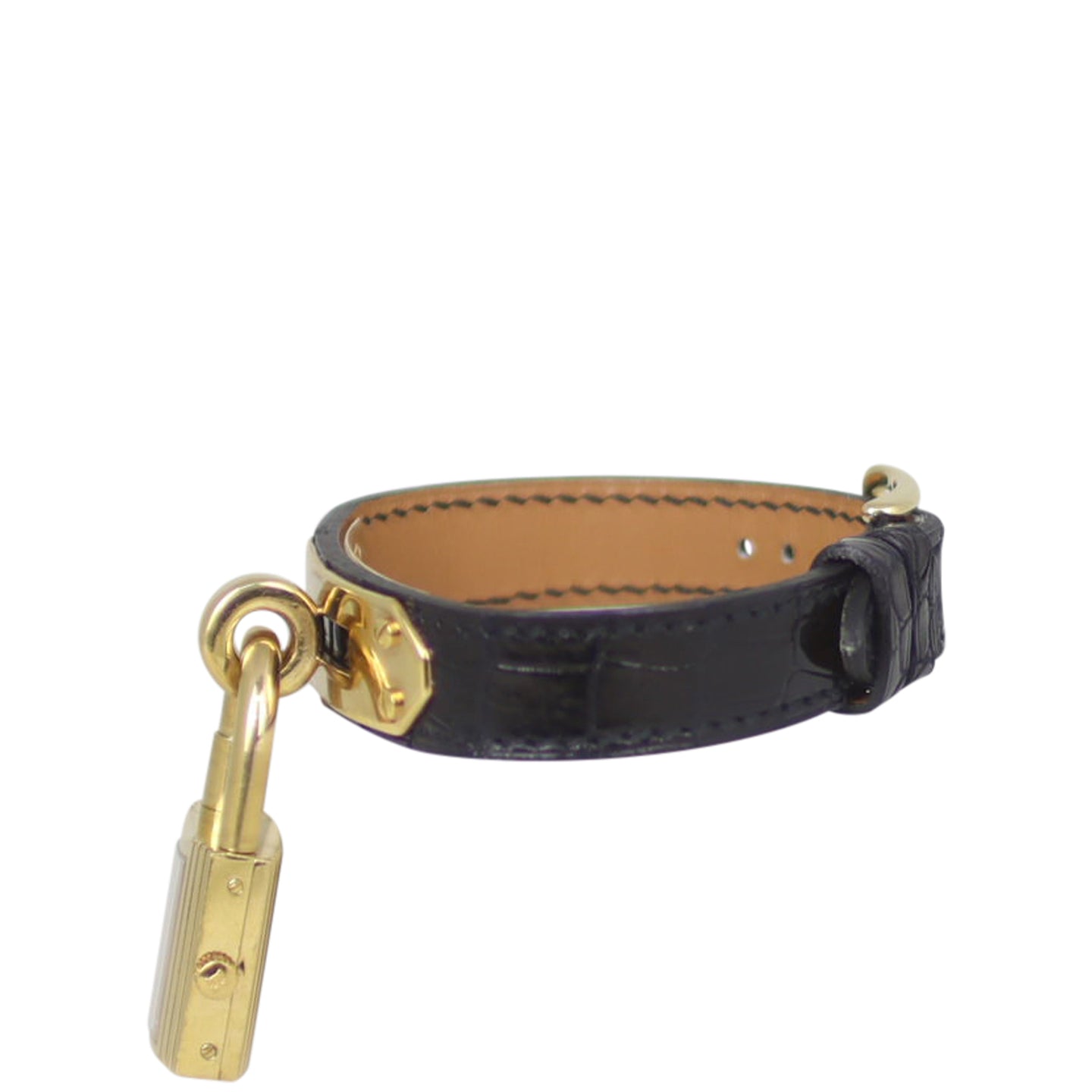 Hermes Kelly Watch (black) Left Side
