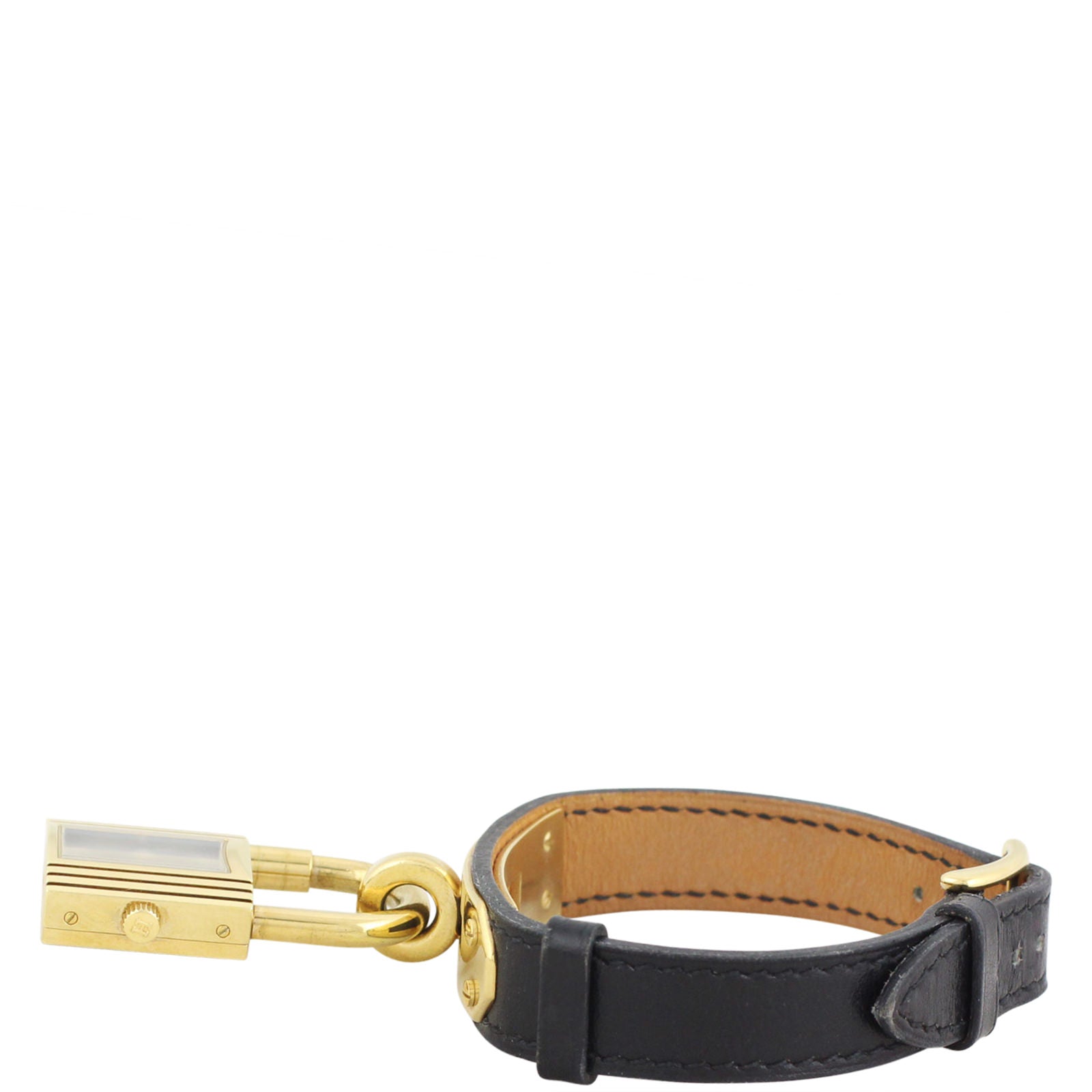 Hermes Kelly Watch Black Left