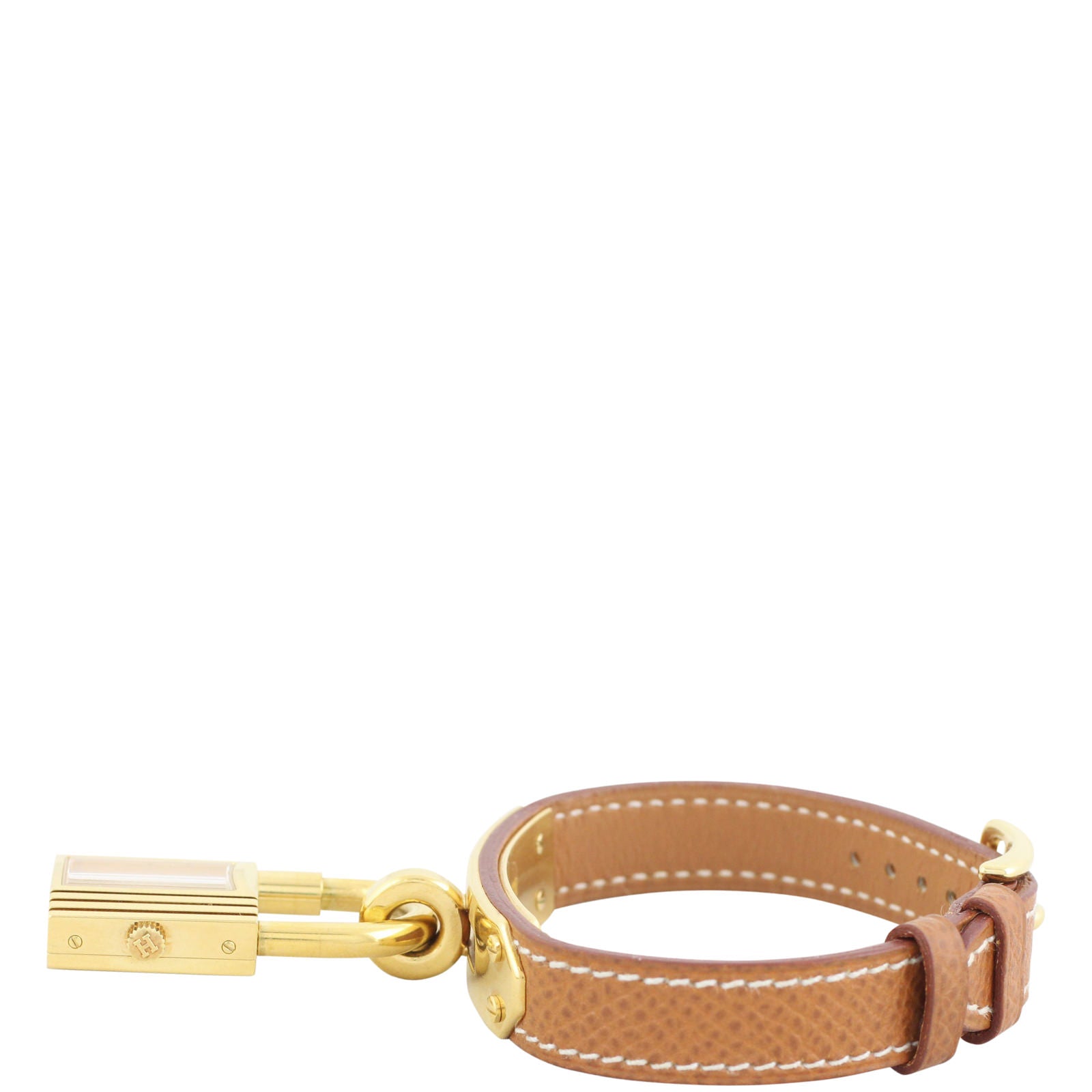 Hermes Kelly Watch Brown Left
