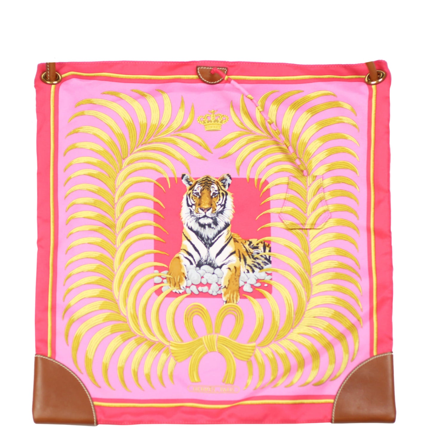 Hermes Silky City Tiger Royal Bag Front