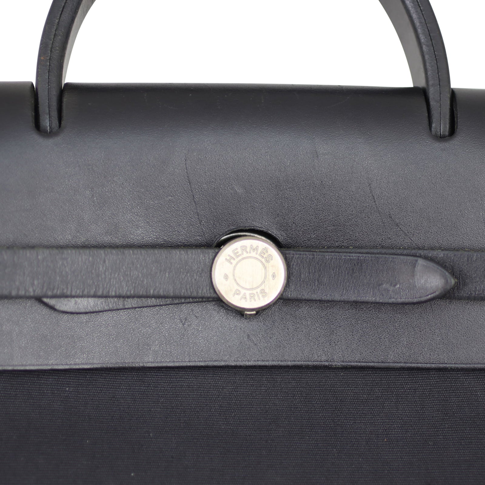 Hermes Toile Herbag Backpack Corner