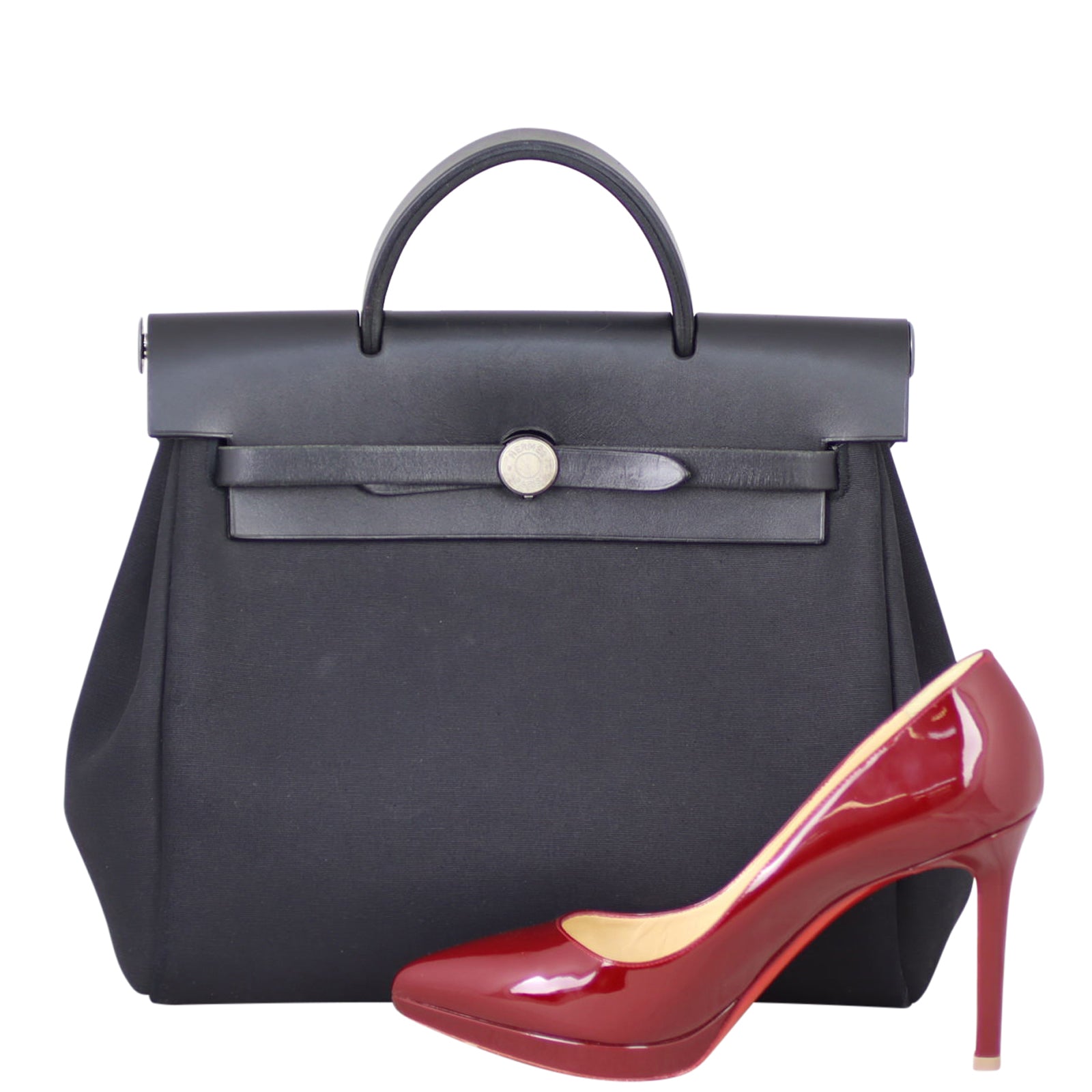 Hermes Toile Herbag Backpack Shoe