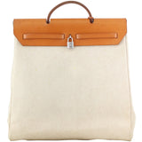 Hermes Toile Herbag 40 Tall Back
