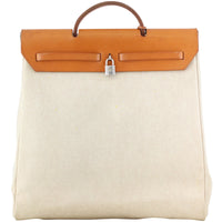 Hermes Toile Herbag 40 Tall Back