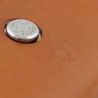 Hermes Toile Herbag 40 Tall Leather Stain