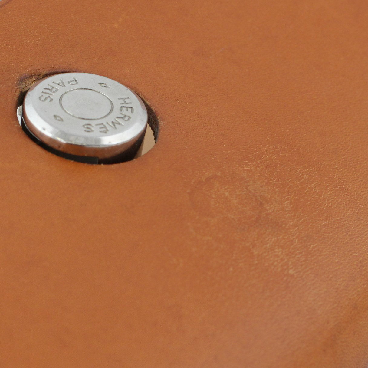 Hermes Toile Herbag 40 Tall Leather Stain