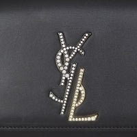 Saint Laurent Kate Monogram Crystal Clutch Hardware
