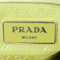 Prada Saffiano Lux Galleria Double Zip Tote Mini Stamp
