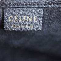 Celine Nano Luggage Tote – black Stamp
